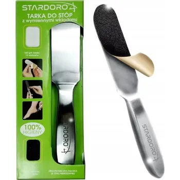 Cuccio Kovový pilník na nohy + brusné nástavce 30 ks