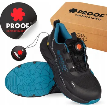 Pracovní obuv PRACOVNÍ OBUV BEZPEČNOSTNÍ POLOBOTKY SPORTOVNÍ SYSTÉM BOA BOZP S1PL ESD PROOF 38