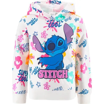 Dívčí mikina STITCH mikina bílá 98