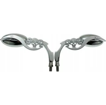 Motodíl CHROMOVÁ ZRCÁTKA HONDA MAGNA VF500 700 750 1100 REBEL 125 250 M10 (21812)