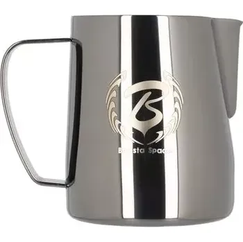 Konvička na mléko Barista Space Titanium Black 600 ml konvička na mléko