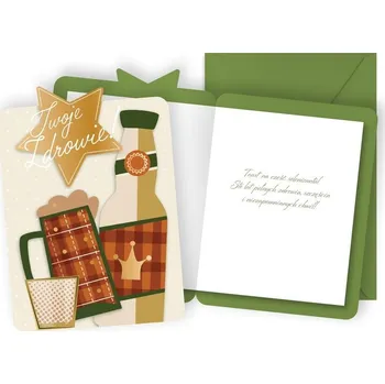 Dárek PRO OSLAVENCE Přání k NAROZENINÁM DÁREK Kartička Narozeniny Super