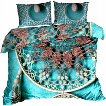 Povlečení 3D Bavlna saténové Povlečení 160x200 LAPAČ SNŮ