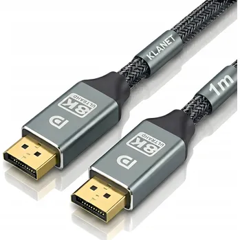 Video kabel KABEL DisplayPort 1.4 DP 8K 4K 144Hz 1M