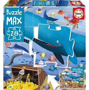 Puzzle Puzzle Educa 28 dílků Educa Puzzle XL 28 8 dílů - Podvodní zvířata