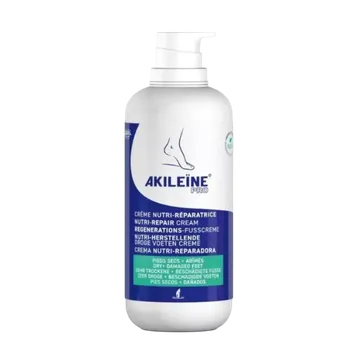 Kosmetika na nohy Výživný regenerační krém na suché nohy, Akileine Blue Pro - 500 ml