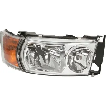 Přední světlomet GIANT Přední levé světlo (4*LED/D1R/H7/P21W/T4W, manuální, bez motorku, s ukazatelem směru) SCANIA G I, P I, R I, T 01.03-05.19
