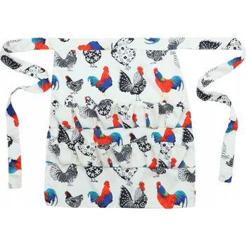 Kuchyňská zástěra Kapsy Zástěra na sběr vajíček Zástěra na sklizeň Kuřecí zástěra Farmářská zástěra