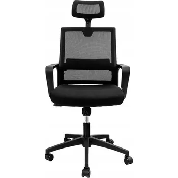 Otočná kancelářská židle FURVERO černá