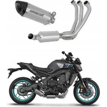 MT-09 2024 Kompletní výfukový systém Výfukové Potrubí výfuku a titanová tlumič HP8 Dominator