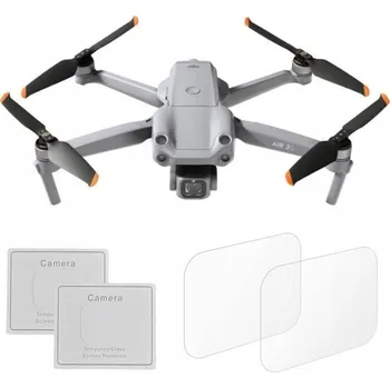 Dron OCHRANNÉ SKLO Sunnylife 9H NA OBJEKTIV DJI MAVIC AIR 2S - SADA 2 KUSŮ (A2S-BHM656)