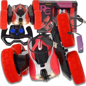 RC model auta AUTO RC AUTO NA DÁLKOVÉ OVLÁDÁNÍ ZVUK SVĚTLA SADA OVLADAČŮ HRAČKA