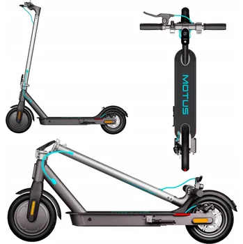 Elektrokoloběžka 2025 Motus Scooty 8.5 Lite elektrická koloběžka, LED osvětlení, IP54, 6 Ah