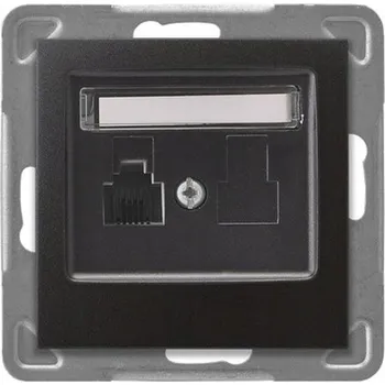 Elektrická zásuvka OSPEL IMPRESJA GPT-1Y/m/50 Telefonní zásuvka jednoduchá