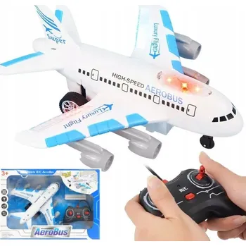 autíčko Pasažérské letadlo Bigtoys Palne Model bílé