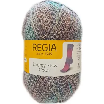 Příze REGIA Froté Energy Flow Color 2907 Mississippi (Froté Ponožko příze REGIA Energy Flow Color 2907 Mississippi)