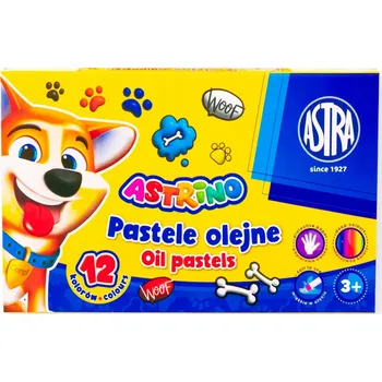 Kresba Olejové Pastelky Astra 12 ks