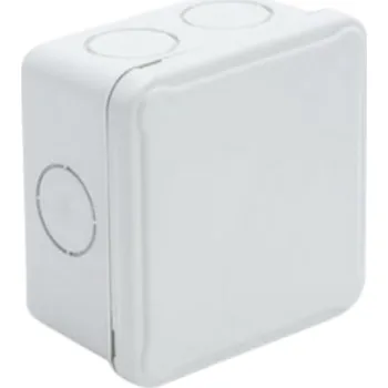 Elektroinstalační krabice Krabice na omítku LIGHT 108x108x64 bez vývodek 7xM25