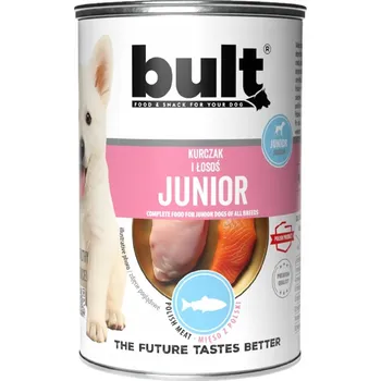 Krmivo pro psa VLHKÉ KRMIVO PRO PSA BULT Junior kuře a losos pro štěňata 400g