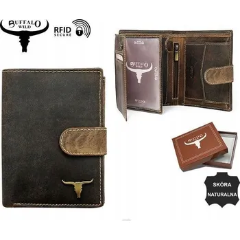 Peněženka Always Wild peněženka z pravé kůže černá - muž