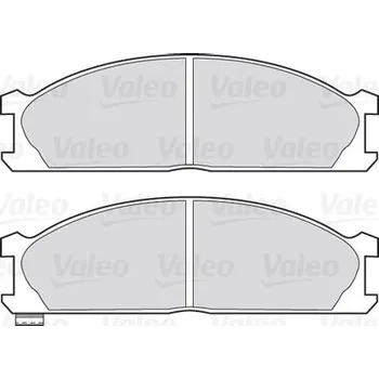Brzdová destička Sada brzdových destiček, kotoučová brzda VALEO 301618