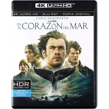 Blu-ray film W Samym Sercu Morza / In the Heart of the Sea Blu-ray 4K disk