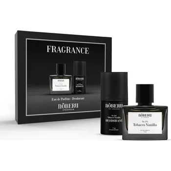 Kosmetická sada Noberu Tobacco Vanilla dárková sada parfému a deodorantu