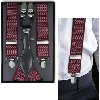 Příslušenství pro čtečku elektronické knihy Pako Jeans kšandy ke kalhotám červené