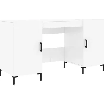 Psací stůl Obdélníkový psací stůl VidaXL 140 x 50 x 75 cm bílý