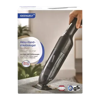 Vysavač IDEENWELT Ruční akumulátorový vysavač