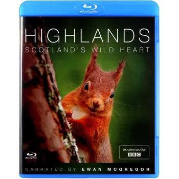 Blu-ray film Highlands Scotlands Wild Heart – Blu-ray disk