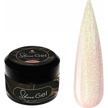 Lak na nehty F.O.X Shine gel Broskev, 15 ml