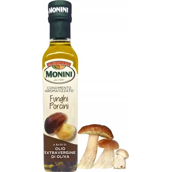 Rostlinný olej Monini olivový olej s příchutí hřibu 250ml