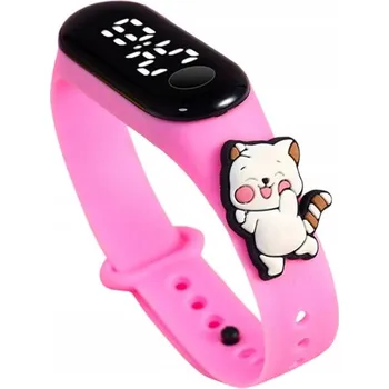 Hodinky Chytré hodinky KOTEK pro děti pro dívky, elektronické, s kočičkou