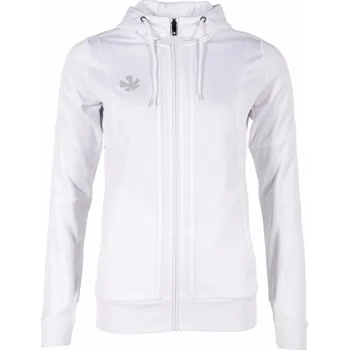 Dámské oblečení REECE Dámská mikina s kapucí na zip Reece Australia Cleve TTS BÍLÁ