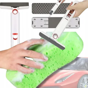 Bezpečnostní kamera Sada "Pro čištění oken a auta - houbička + mini MOP"