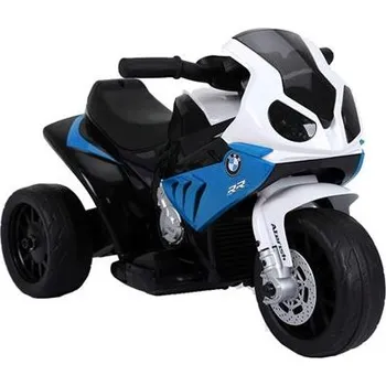 autíčko Motorka Lean Toys bílá, černá, modrá do 30 kg