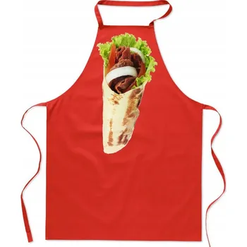 Kuchyňská zástěra Kuchyňská Zástěra Kebab Míchaný Módní Potisk Dárek