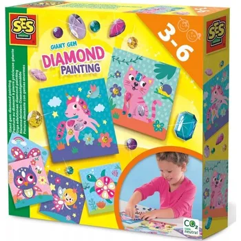 kreativní sada Sada na malování diamantovou mozaikou SES Creative 14027