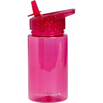 A Little Lovely Company – Lahev Na Pití transparentní se skládacím náustkem