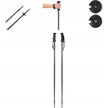 Sjezdová hůlka Dámské lyžařské hole KADVA Aspen růžové 125 cm