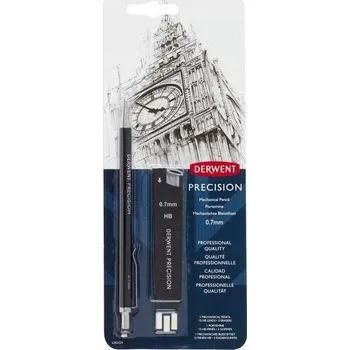 Grafitová tužka Automatická tužka s gumou Derwent HB 1 ks