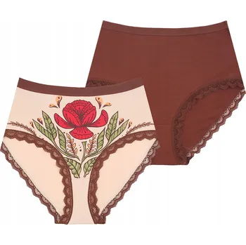 Dámské spodní prádlo Key dámské kalhotky Kalhotky velikost 3XL