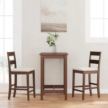 Barová židle VidaXL Barová Židle černý dub 95 cm látková