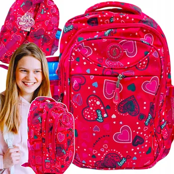 Školní batoh vícekomorový WKS vícebarevný 26 l