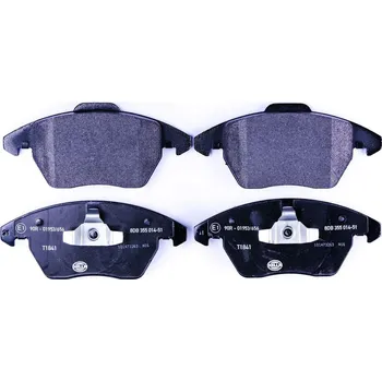 Brzdová destička Sada brzdových destiček, kotoučová brzda HELLA 8DB 355 014-511