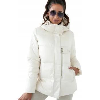 Dámská softshellová bunda Dámská teplá bunda Zateplená Elegantní s kapucí Přechodová LARA 52