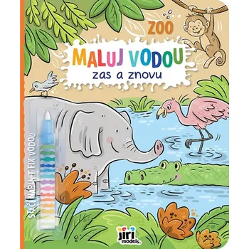 omalovánky JIRI MODELS Maluj vodou zas a znovu: ZOO (2025)