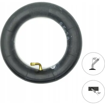 Příslušenství pro koloběžku Silná duše 8.5x3.0" Zahnutý ventilek pro Kugoo KuKirn G2 PRO