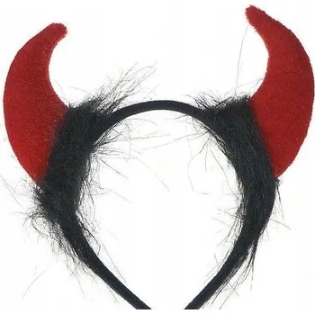 Karnevalový kostým Kostým ĎÁBLÍK s rohy Adar, univerzální velikost